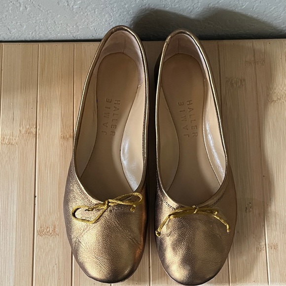 Jamie Haller the ballet slipper flats in gold EU 39 (US 8) - Picture 2 of 13